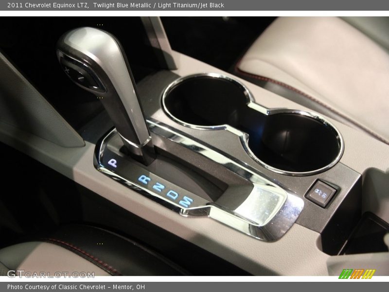Twilight Blue Metallic / Light Titanium/Jet Black 2011 Chevrolet Equinox LTZ