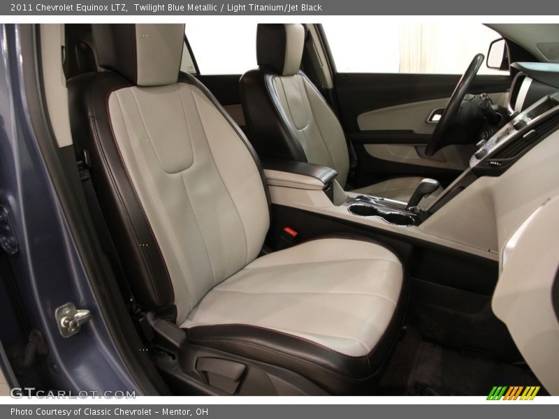 Twilight Blue Metallic / Light Titanium/Jet Black 2011 Chevrolet Equinox LTZ