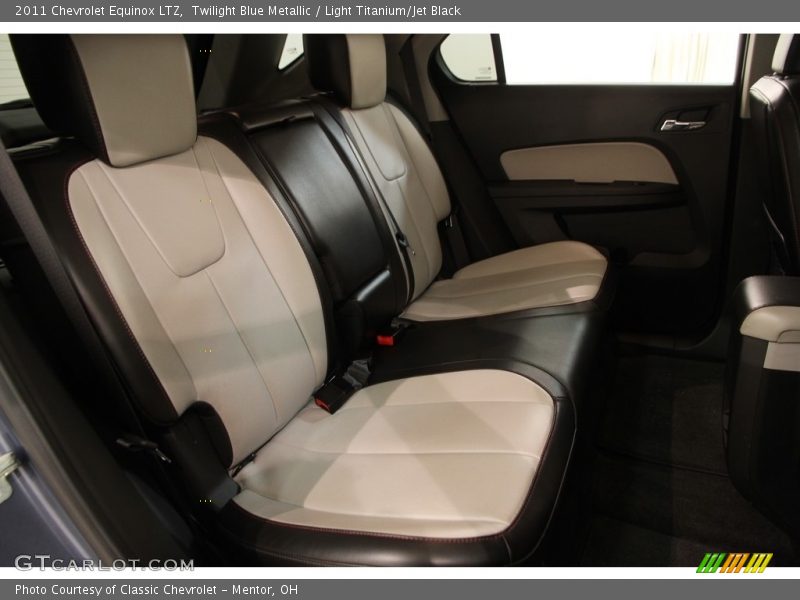 Twilight Blue Metallic / Light Titanium/Jet Black 2011 Chevrolet Equinox LTZ