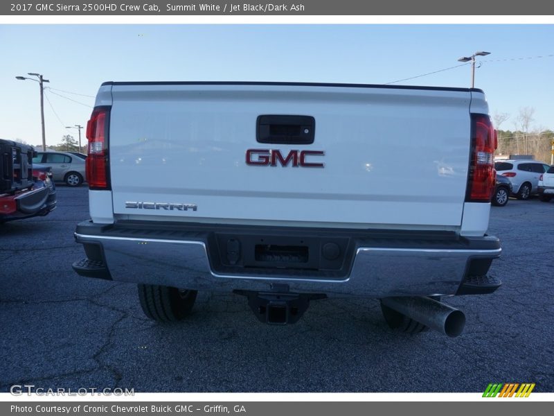 Summit White / Jet Black/Dark Ash 2017 GMC Sierra 2500HD Crew Cab