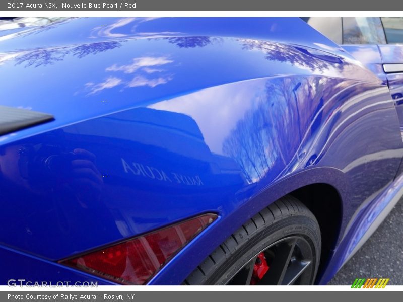 Nouvelle Blue Pearl / Red 2017 Acura NSX