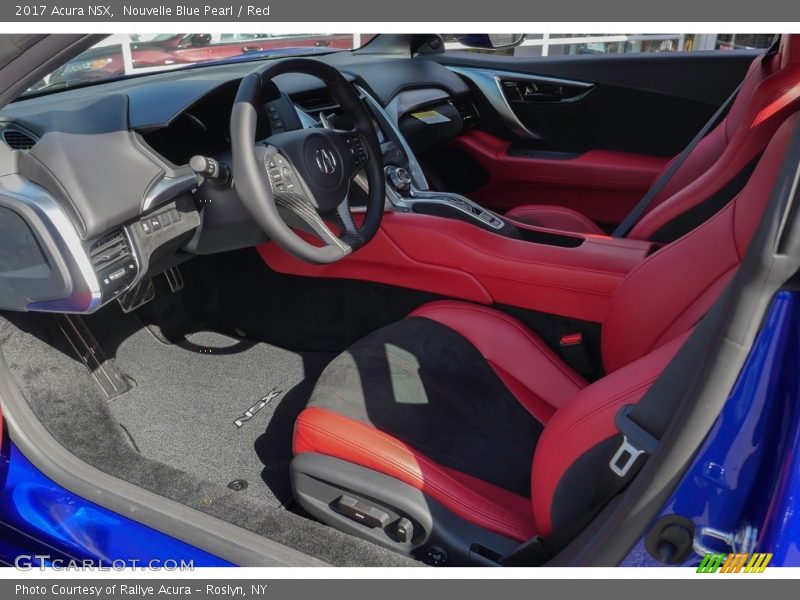 Front Seat of 2017 NSX 