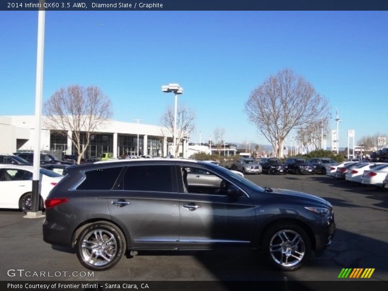 Diamond Slate / Graphite 2014 Infiniti QX60 3.5 AWD