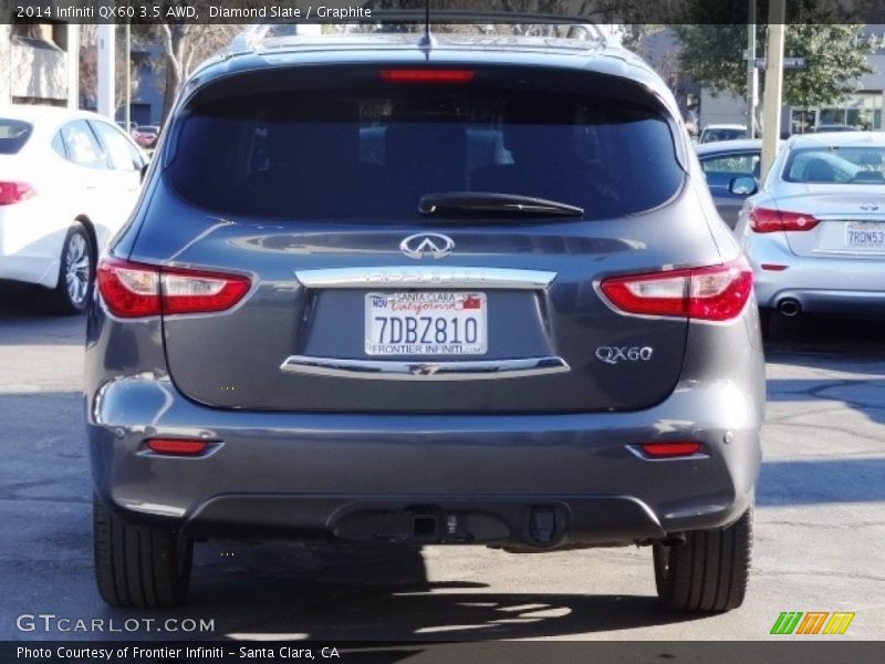 Diamond Slate / Graphite 2014 Infiniti QX60 3.5 AWD