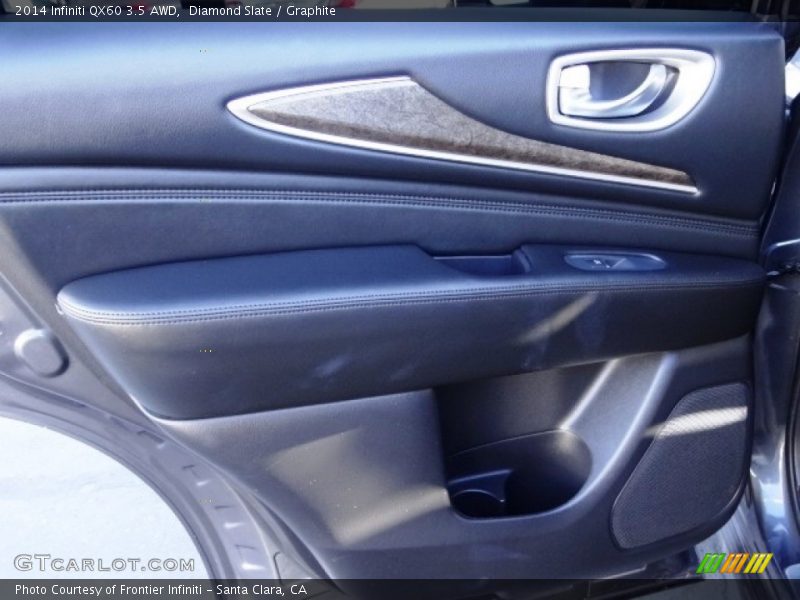 Diamond Slate / Graphite 2014 Infiniti QX60 3.5 AWD