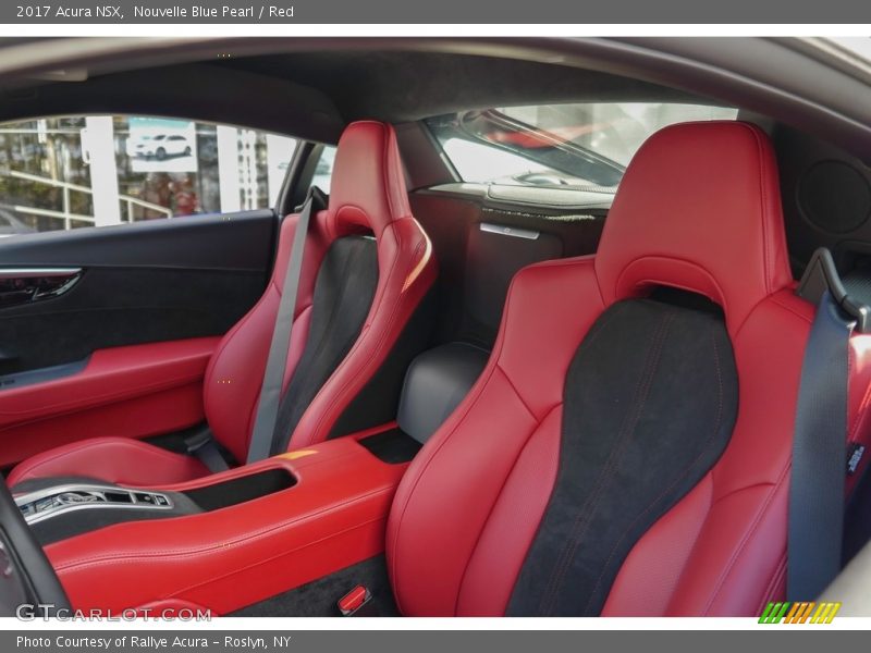 Front Seat of 2017 NSX 
