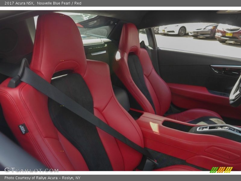 Front Seat of 2017 NSX 