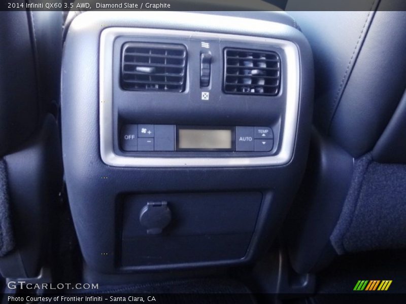 Diamond Slate / Graphite 2014 Infiniti QX60 3.5 AWD