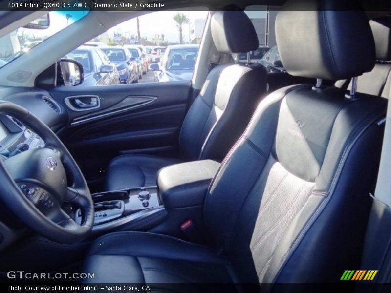 Diamond Slate / Graphite 2014 Infiniti QX60 3.5 AWD