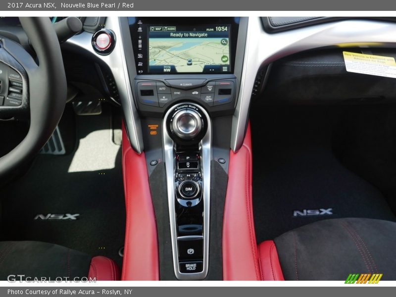 Controls of 2017 NSX 
