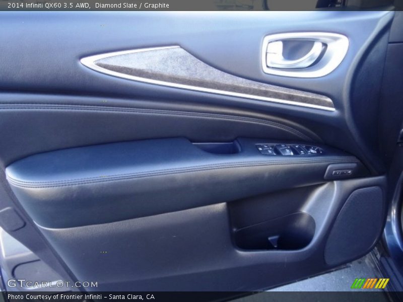 Diamond Slate / Graphite 2014 Infiniti QX60 3.5 AWD