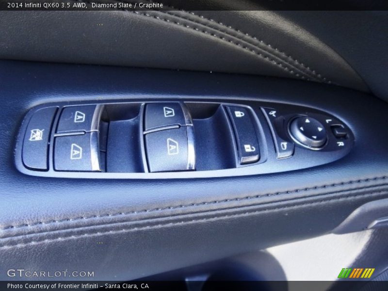 Diamond Slate / Graphite 2014 Infiniti QX60 3.5 AWD
