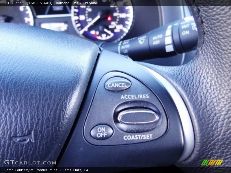 Diamond Slate / Graphite 2014 Infiniti QX60 3.5 AWD