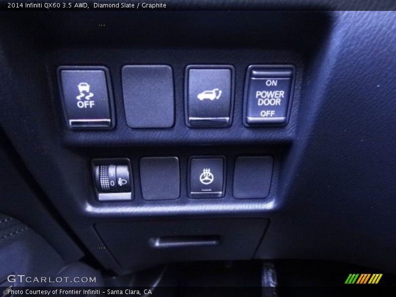 Diamond Slate / Graphite 2014 Infiniti QX60 3.5 AWD