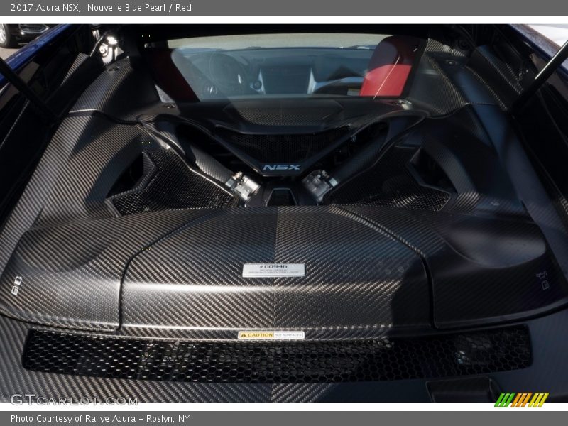  2017 NSX  Engine - 3.5 Liter Twin-Turbocharged DOHC 24-Valve VTC V6 Gasoline/Electric Hybrid