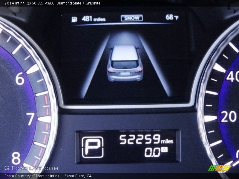 Diamond Slate / Graphite 2014 Infiniti QX60 3.5 AWD
