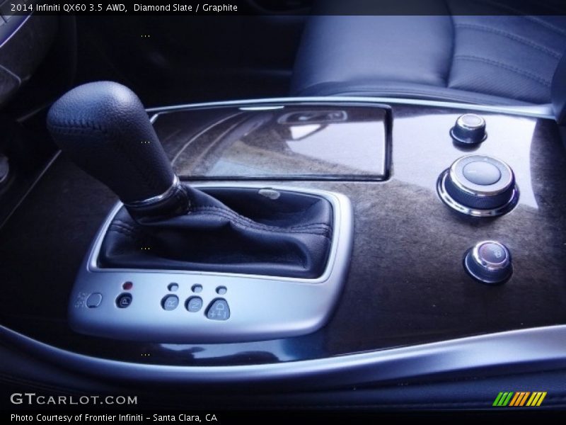 Diamond Slate / Graphite 2014 Infiniti QX60 3.5 AWD