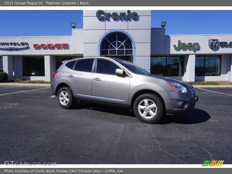 Platinum Graphite / Black 2013 Nissan Rogue SV