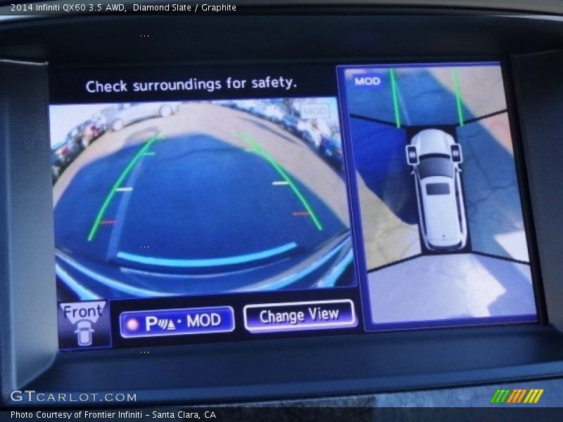 Diamond Slate / Graphite 2014 Infiniti QX60 3.5 AWD