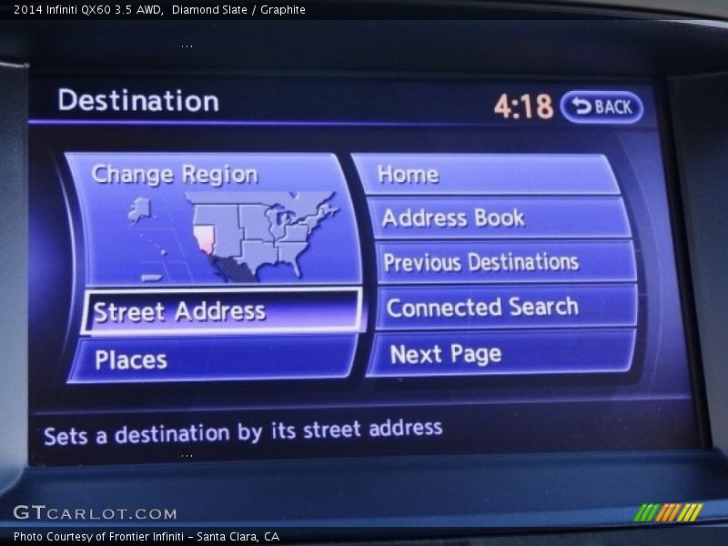 Diamond Slate / Graphite 2014 Infiniti QX60 3.5 AWD
