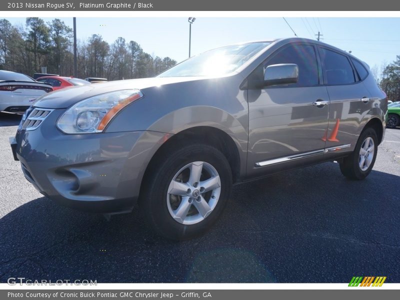 Platinum Graphite / Black 2013 Nissan Rogue SV