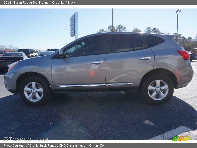 Platinum Graphite / Black 2013 Nissan Rogue SV