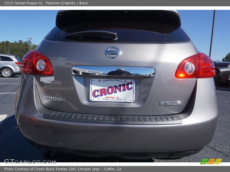 Platinum Graphite / Black 2013 Nissan Rogue SV