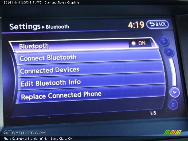 Diamond Slate / Graphite 2014 Infiniti QX60 3.5 AWD