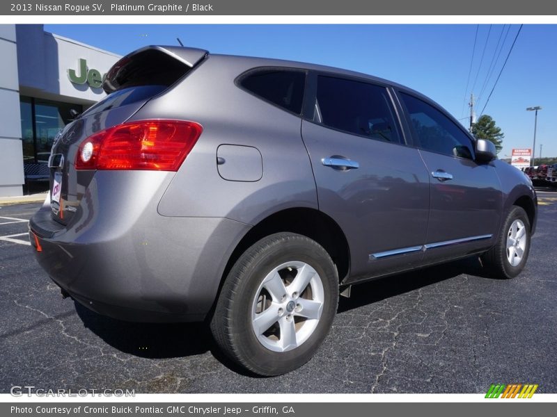 Platinum Graphite / Black 2013 Nissan Rogue SV