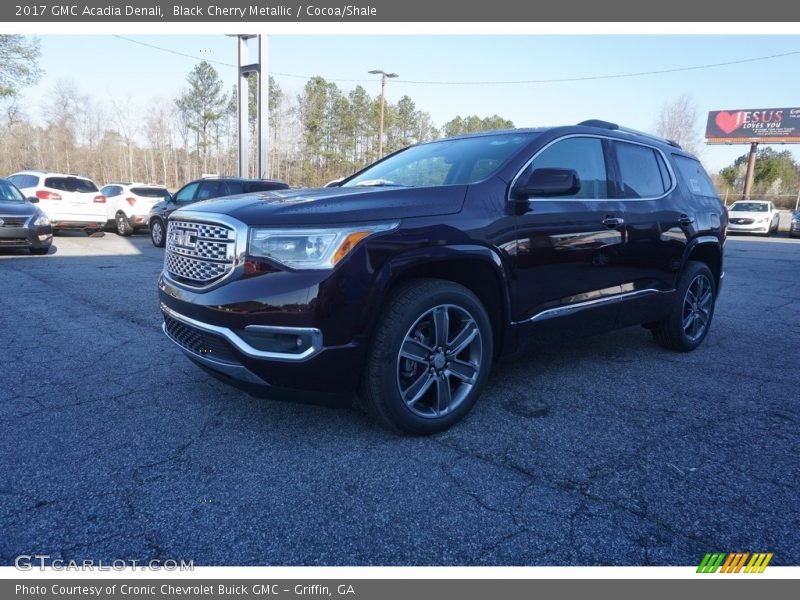 Black Cherry Metallic / Cocoa/Shale 2017 GMC Acadia Denali