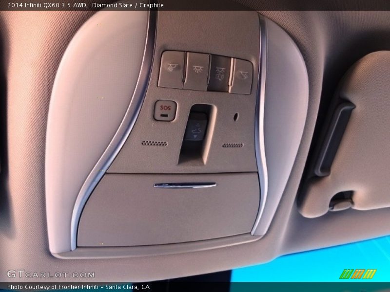 Diamond Slate / Graphite 2014 Infiniti QX60 3.5 AWD