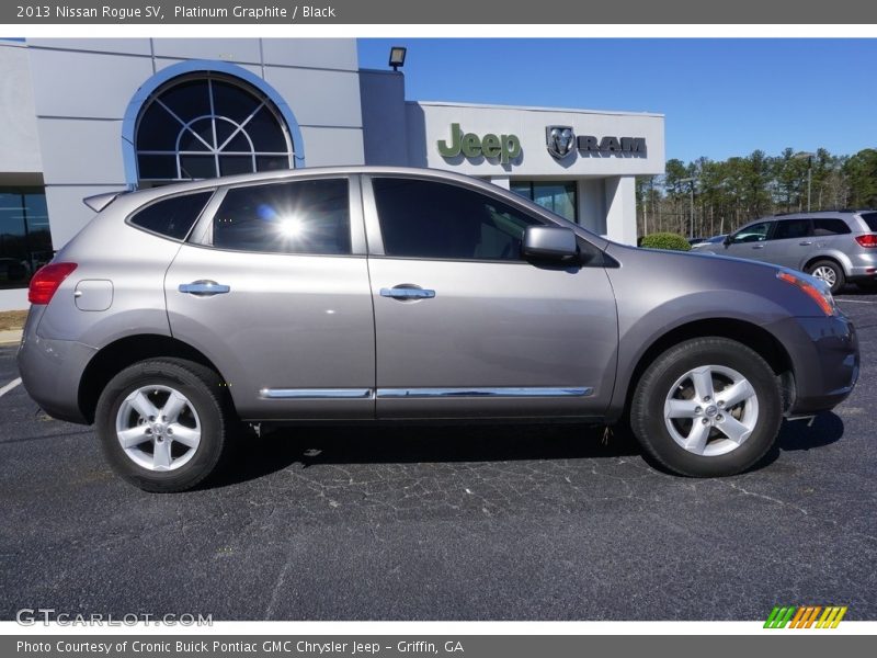 Platinum Graphite / Black 2013 Nissan Rogue SV