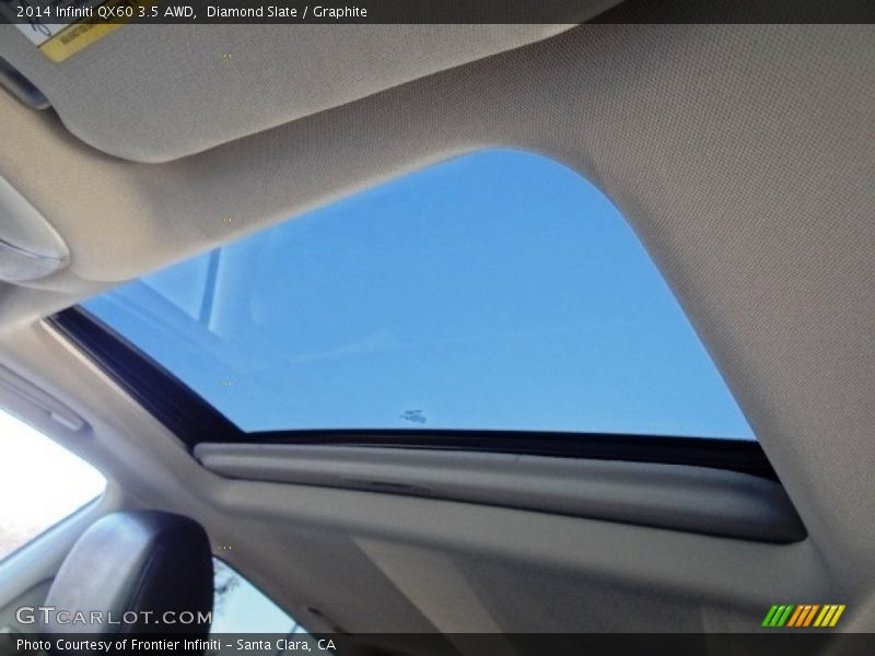 Diamond Slate / Graphite 2014 Infiniti QX60 3.5 AWD