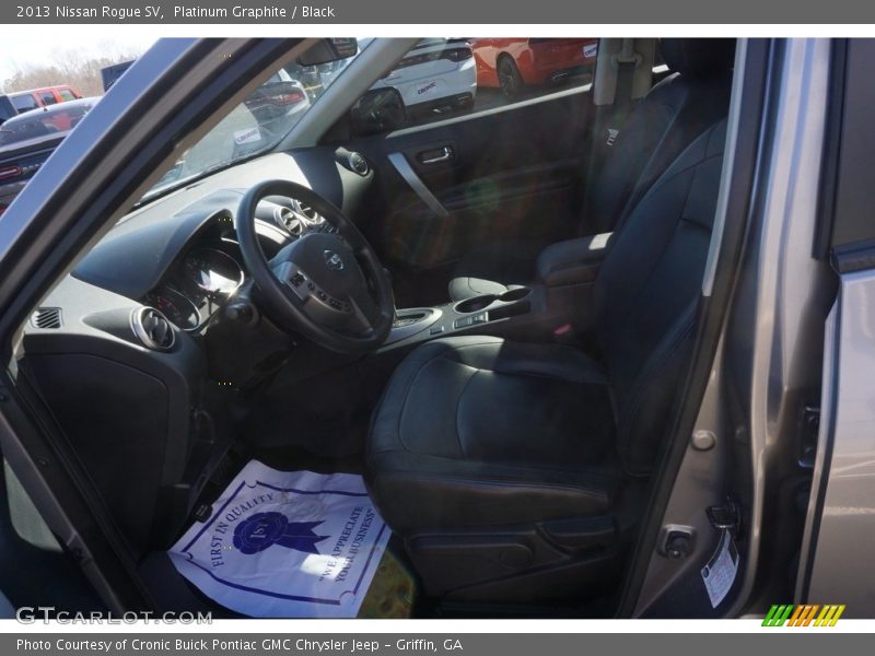 Platinum Graphite / Black 2013 Nissan Rogue SV