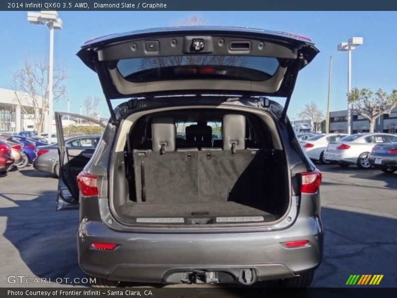 Diamond Slate / Graphite 2014 Infiniti QX60 3.5 AWD