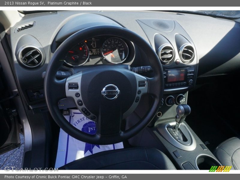 Platinum Graphite / Black 2013 Nissan Rogue SV