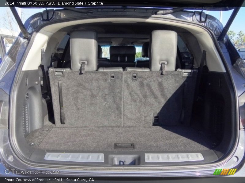 Diamond Slate / Graphite 2014 Infiniti QX60 3.5 AWD