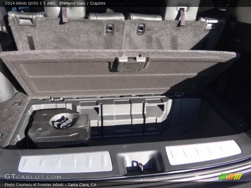 Diamond Slate / Graphite 2014 Infiniti QX60 3.5 AWD