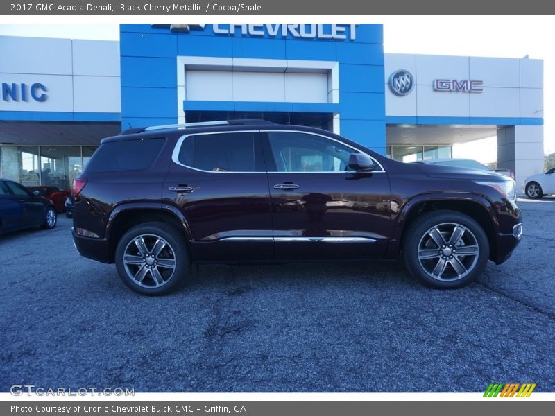 Black Cherry Metallic / Cocoa/Shale 2017 GMC Acadia Denali