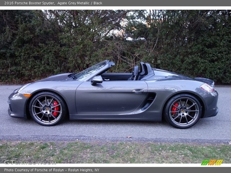  2016 Boxster Spyder Agate Grey Metallic
