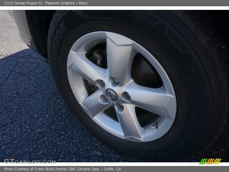 Platinum Graphite / Black 2013 Nissan Rogue SV