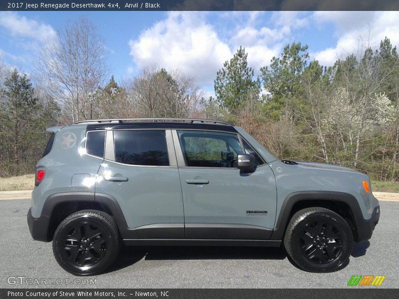 Anvil / Black 2017 Jeep Renegade Deserthawk 4x4