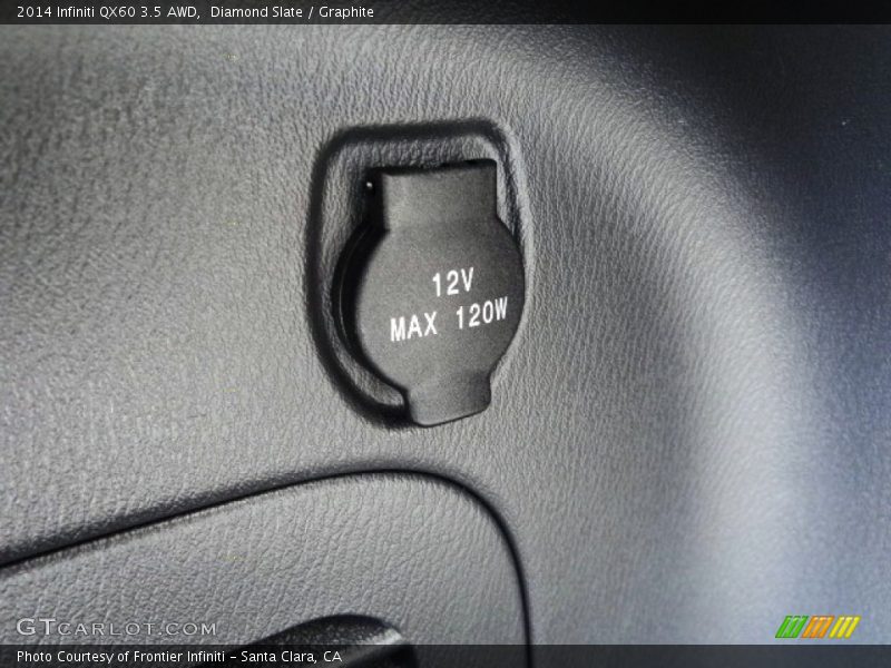 Diamond Slate / Graphite 2014 Infiniti QX60 3.5 AWD