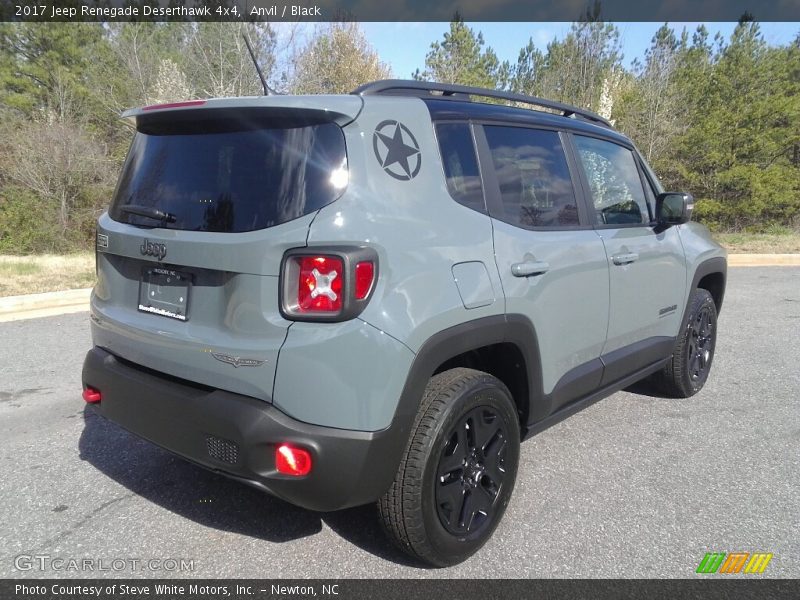 Anvil / Black 2017 Jeep Renegade Deserthawk 4x4