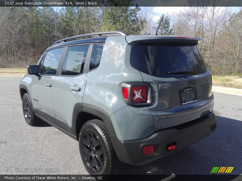 Anvil / Black 2017 Jeep Renegade Deserthawk 4x4