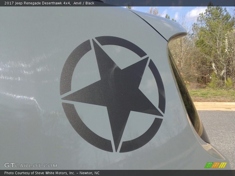Anvil / Black 2017 Jeep Renegade Deserthawk 4x4
