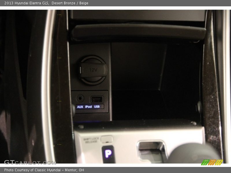 Desert Bronze / Beige 2013 Hyundai Elantra GLS