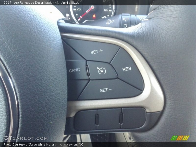 Anvil / Black 2017 Jeep Renegade Deserthawk 4x4