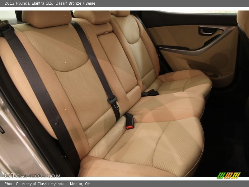 Desert Bronze / Beige 2013 Hyundai Elantra GLS