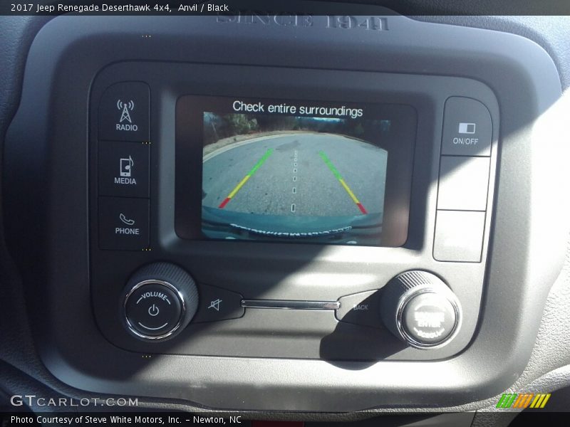 Anvil / Black 2017 Jeep Renegade Deserthawk 4x4